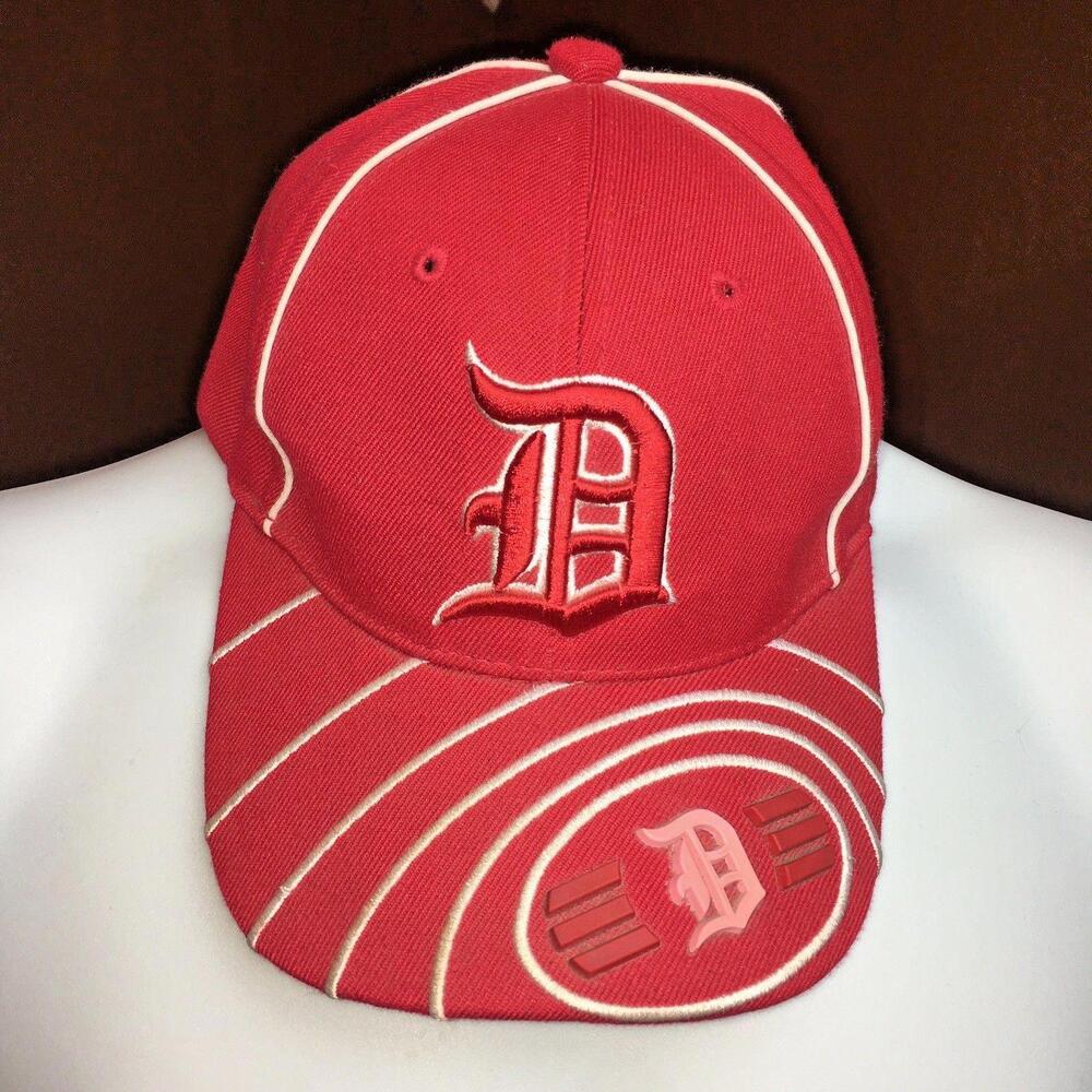 Detroit City Hunter Adjustable Baseball Cap Red